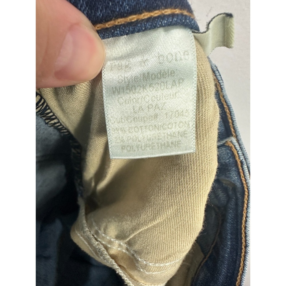 Rag Bone Size 28 Skinny Jeans Distressed Casual Denim Pants Blue Stretch Y2K - Picture 4 of 9